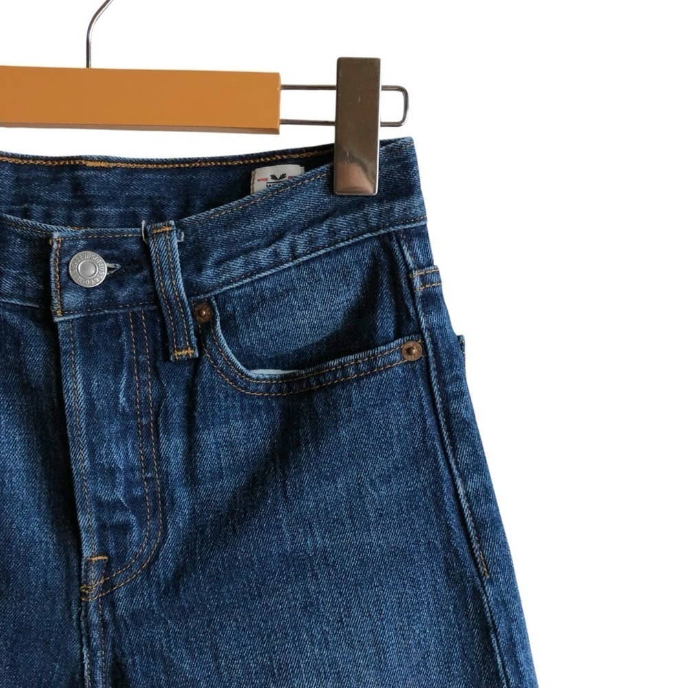 Levi’s RARE 501 Jeans by White Oak Cone Denim Size 24 Frayed Hem Limited Edition - Picture 6 of 16